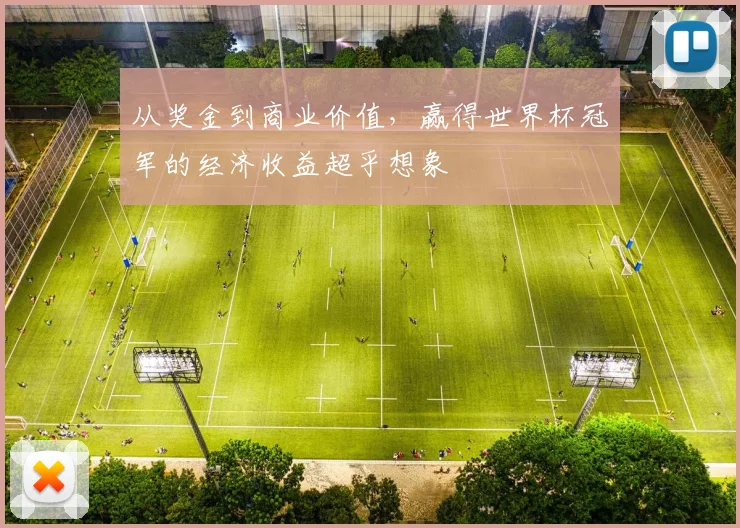从奖金到商业价值,赢得世界杯冠军的经济收益超乎想象